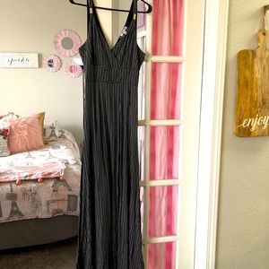 Jennifer Lopez maxi styled crossover dress, size L